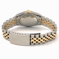 Rolex Datejust 16233 with Band and Silver Dial