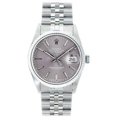 Retro Rolex Datejust 16234, Grey Dial, Certified and Warranty