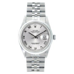 Rolex Datejust 16234, Grey Dial, Certified and Warranty