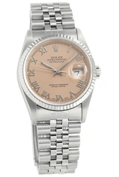 Rolex Datejust 16234, Salmon Dial, Certified and Warranty