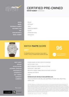 Rolex Datejust 16234, Silver Dial, Certified and Warranty