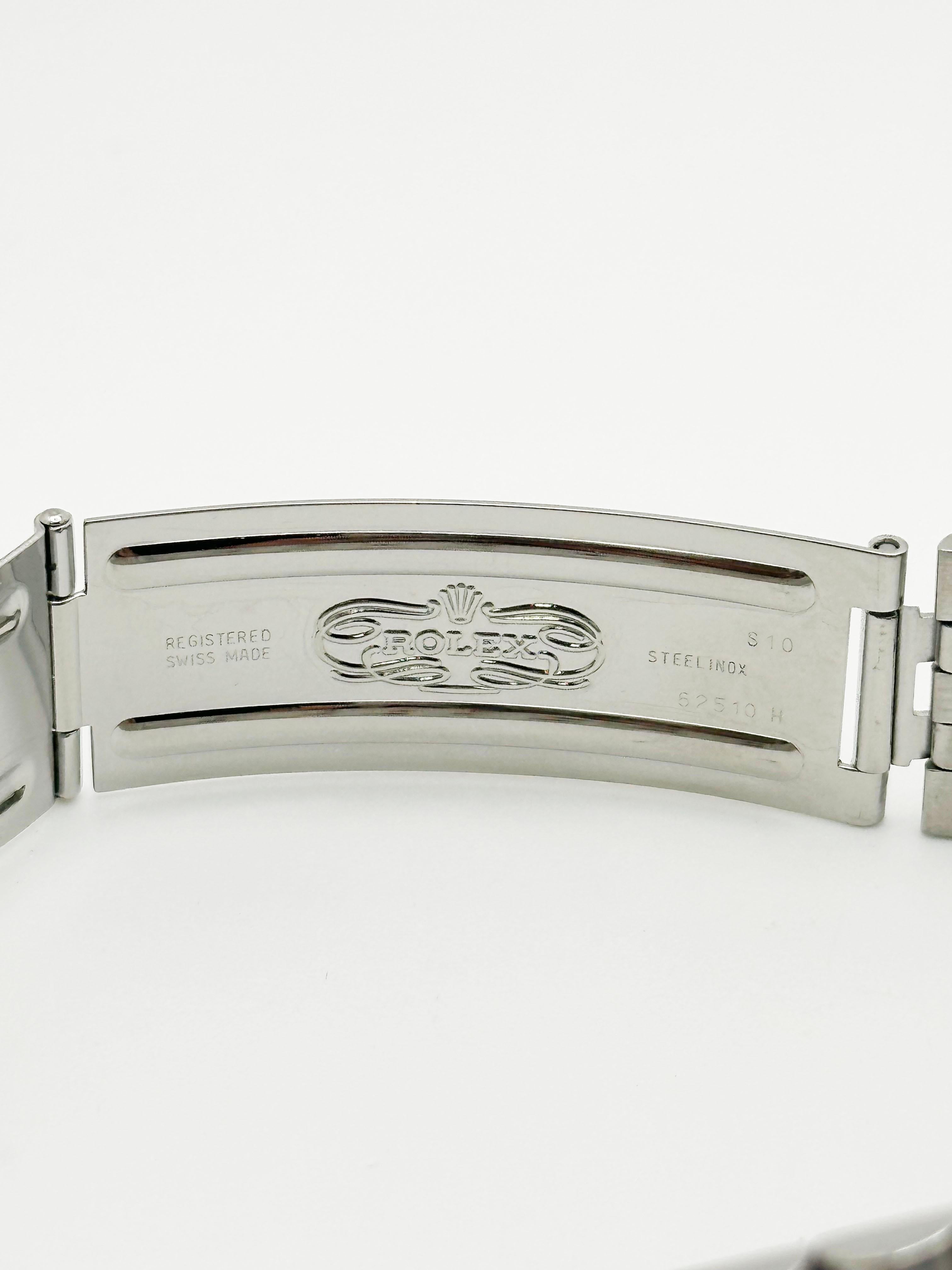 Rolex Datejust 16234 36mm Silver Diamond Dial Stainless Steel Jubilee en vente 4