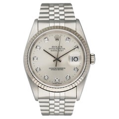Rolex Datejust 16234 Diamant-Zifferblatt Herrenuhr