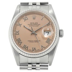 Retro Rolex Datejust 16234, Salmon Dial, Certified and Warranty