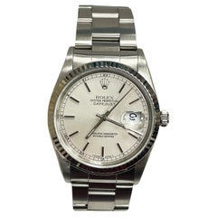Rolex Datejust 16234 Silver Dial Stainless Steel