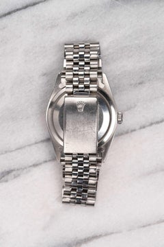 Rolex Datejust 16234 Watch with Silver Dial in Steel, 1990s