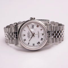 Rolex Datejust 16234 White Dial Mens Watch