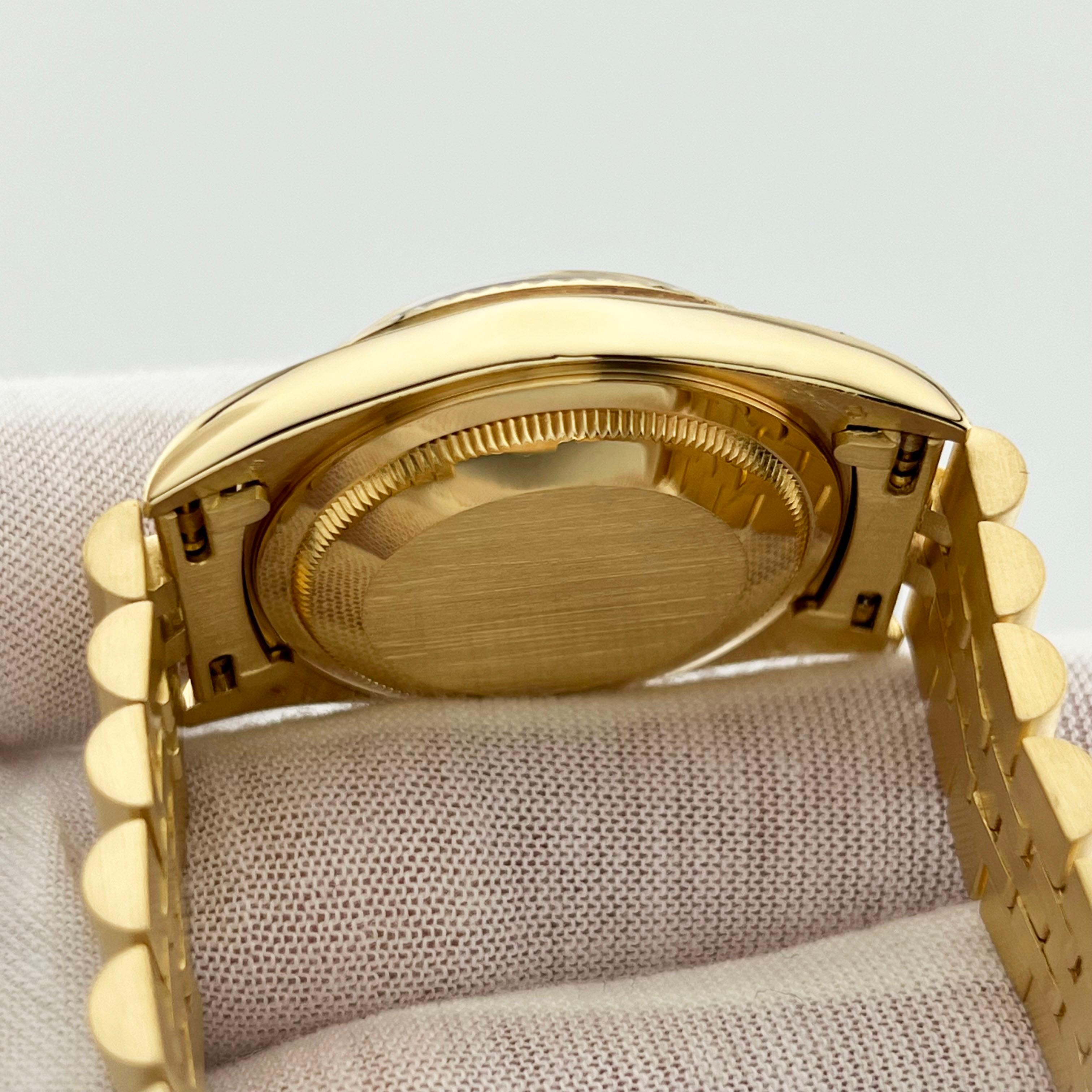 Rolex Datejust 16238 36mm 18K Yellow Gold Champagne Dial Jubilee Band Box Paper 4