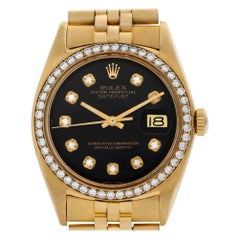 Rolex Datejust 1625, Black Dial, Certified and Warranty