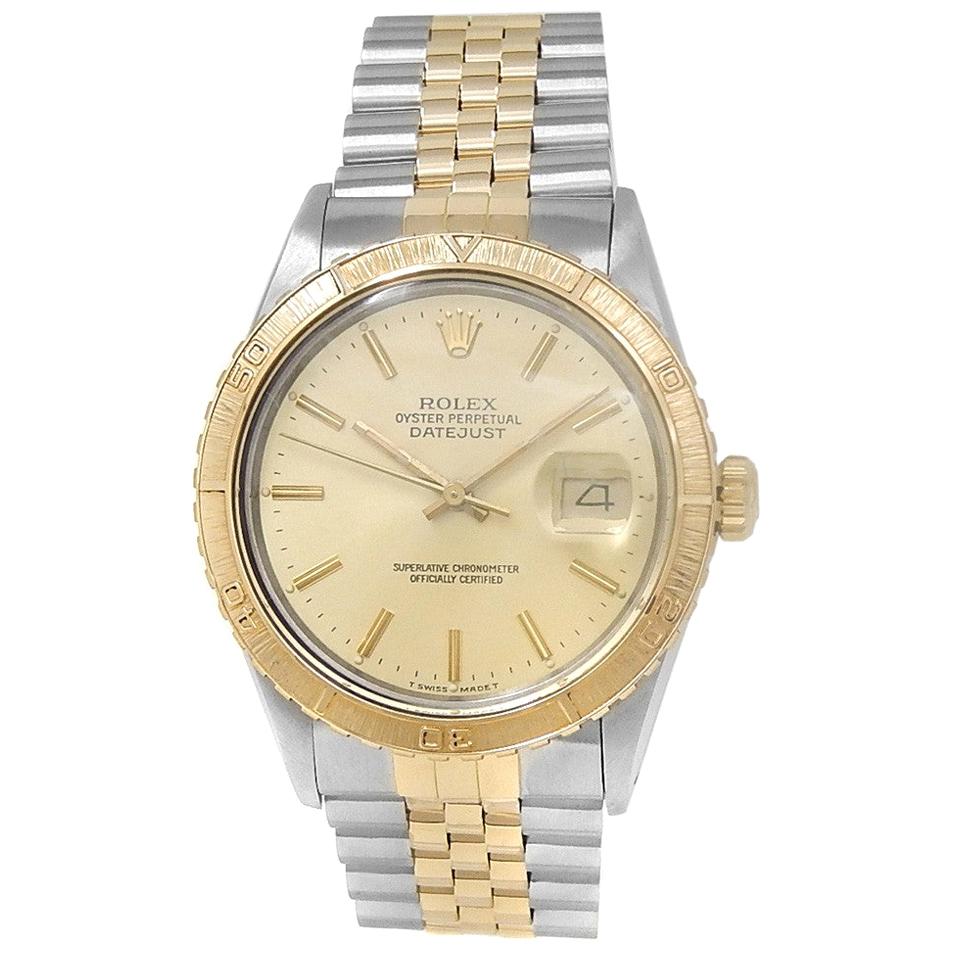 Rolex Datejust 16253, Champagne Dial, Certified and Warranty