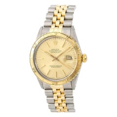 Rolex Datejust 16253, Gold Dial, Certified and Warranty