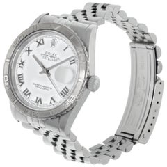Rolex Datejust 16264 in acciaio inossidabile con quadrante bianco 36 mm Orologio automatico