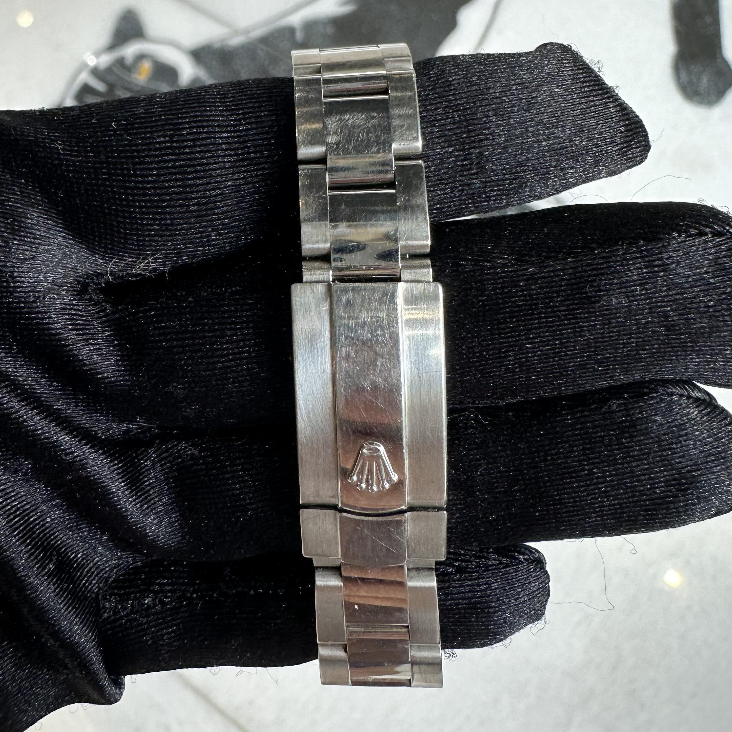Rolex Datejust 178240 Steel White Roman Dial 31 mm Watch, 2015 In Excellent Condition For Sale In Miami, FL