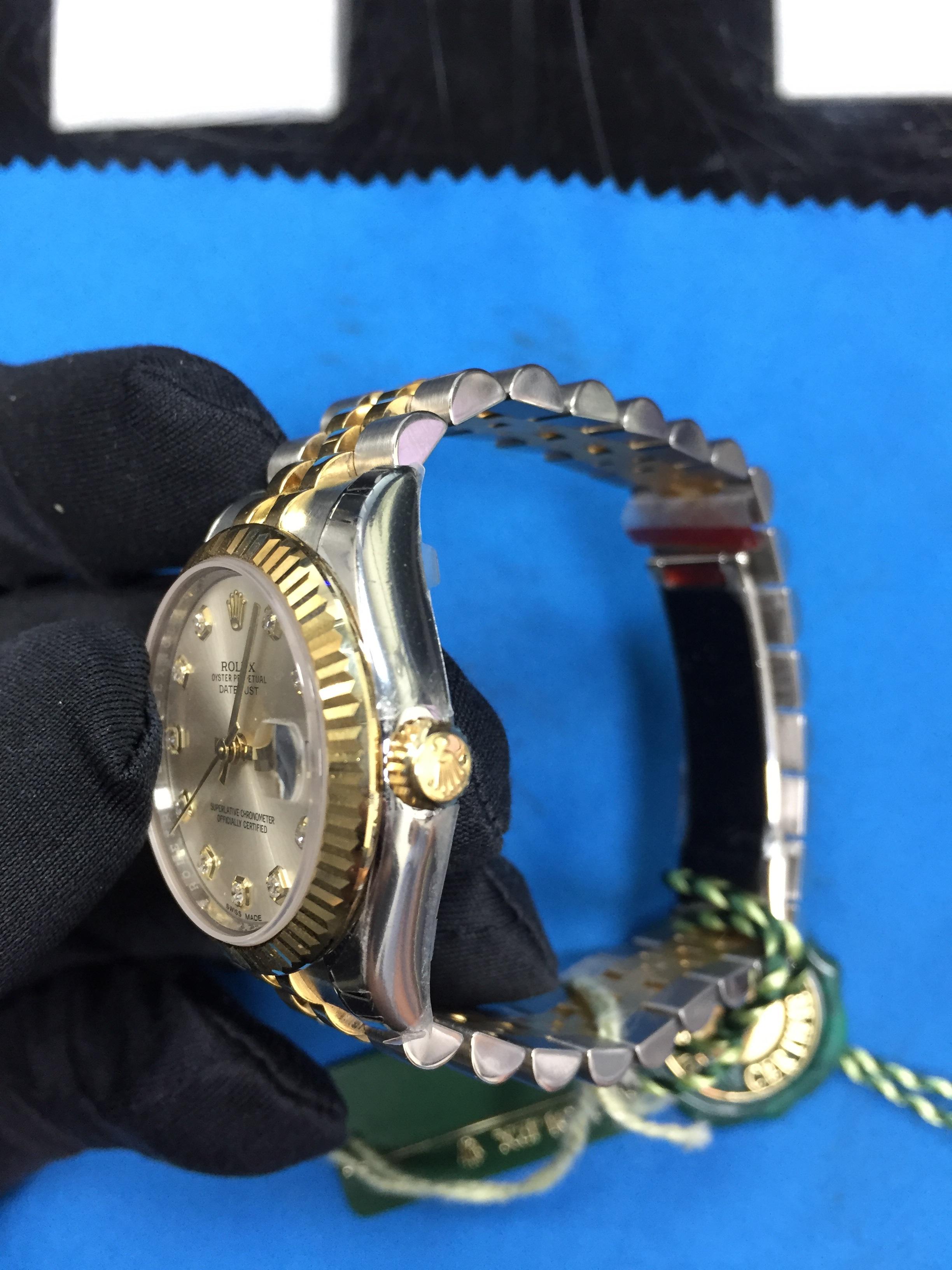 Rolex Datejust 178273 In Excellent Condition In New York, NY