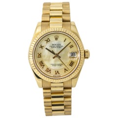 Rolex Datejust 178278, Mother of Pearl Dial, Certified and Warranty