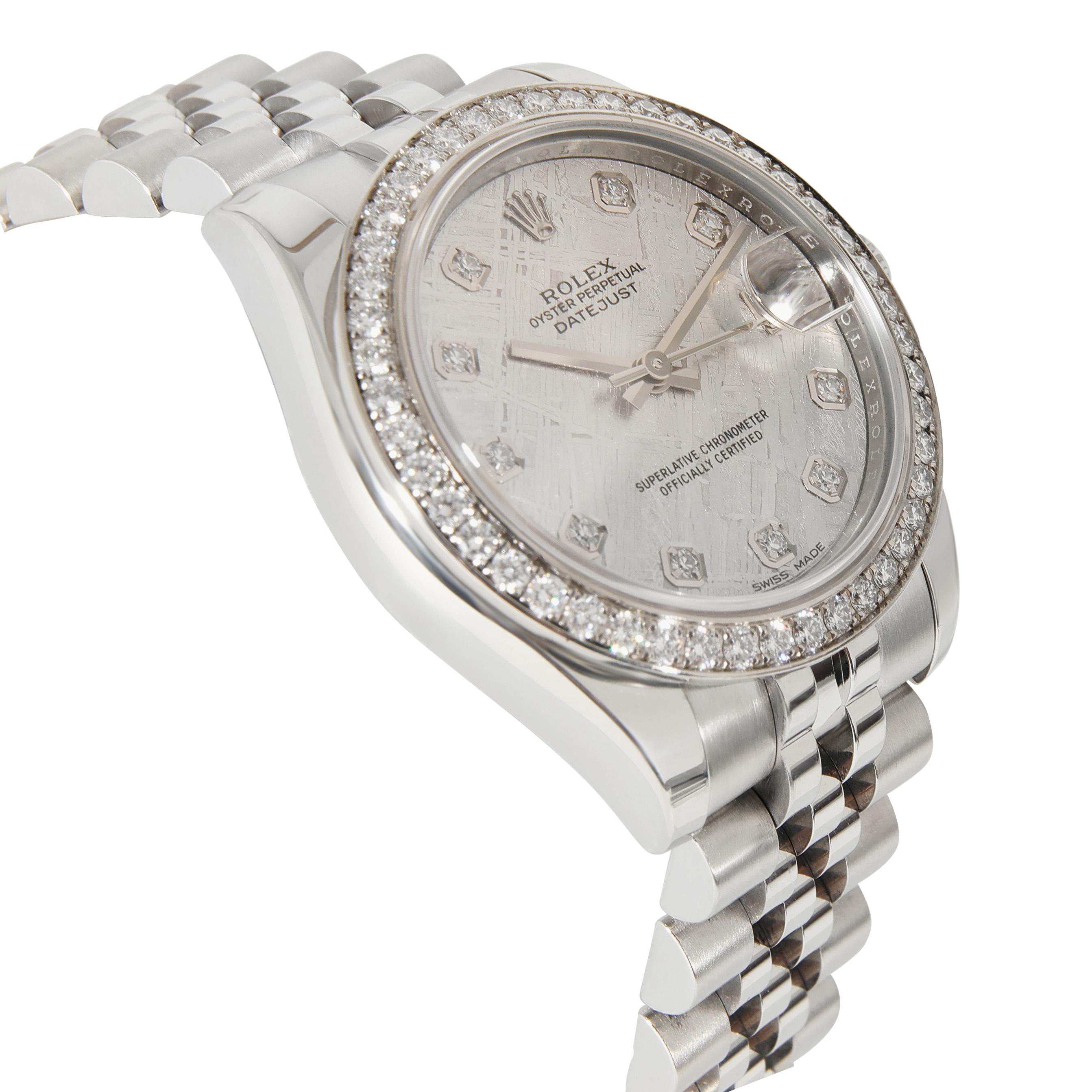 Rolex Datejust 178384 Unisex-Uhr aus 18kt Edelstahl/Weißgold 1