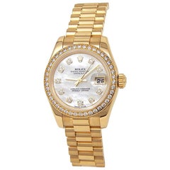 Rolex Datejust 179138, Mother of Pearl Dial, Certified and Warranty