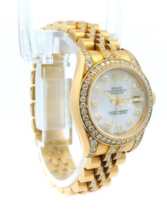 Rolex Datejust 179158 18K Yellow Gold MOP Diamond Full-Set 2006