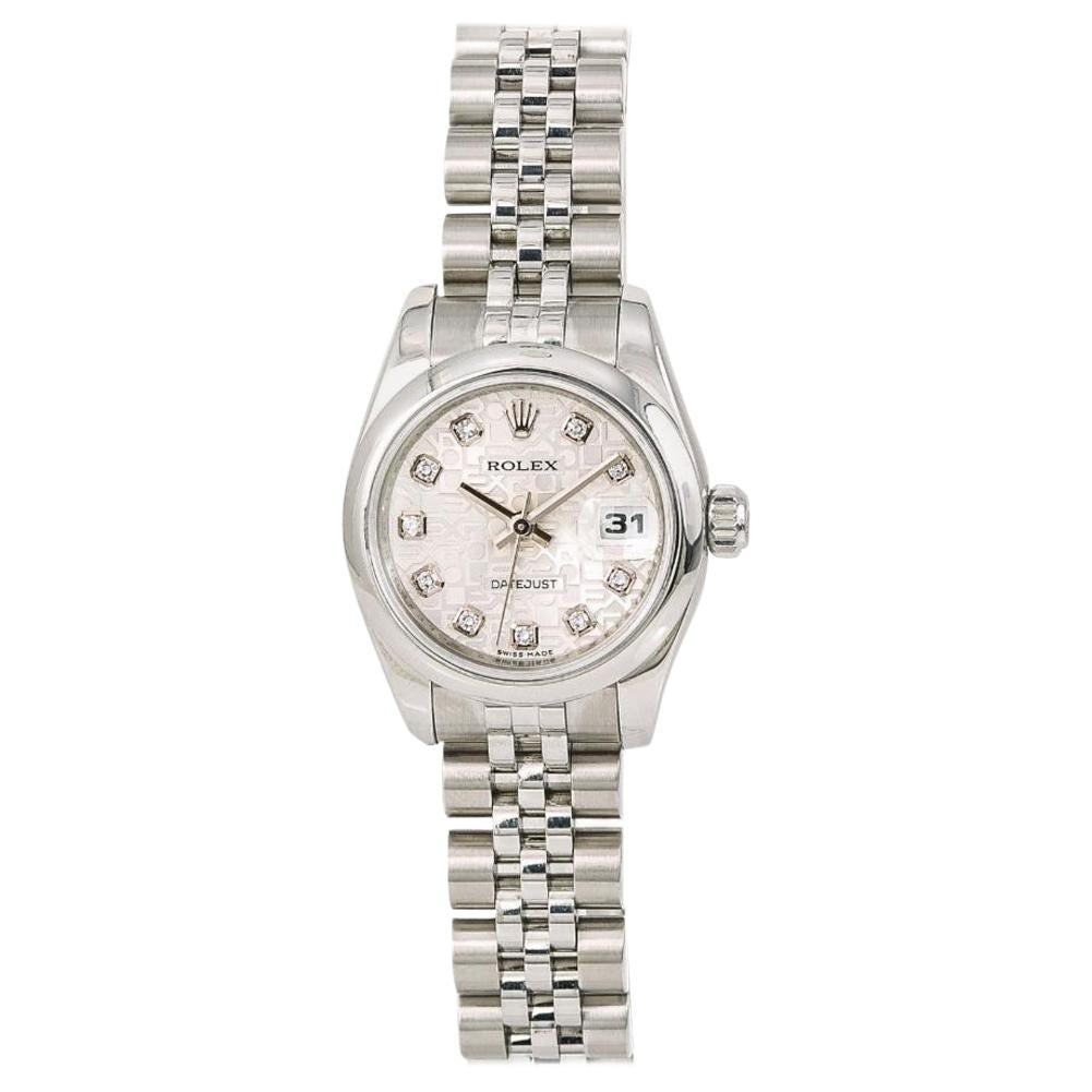 Rolex Datejust 179160, White Dial, Certified and Warranty For Sale