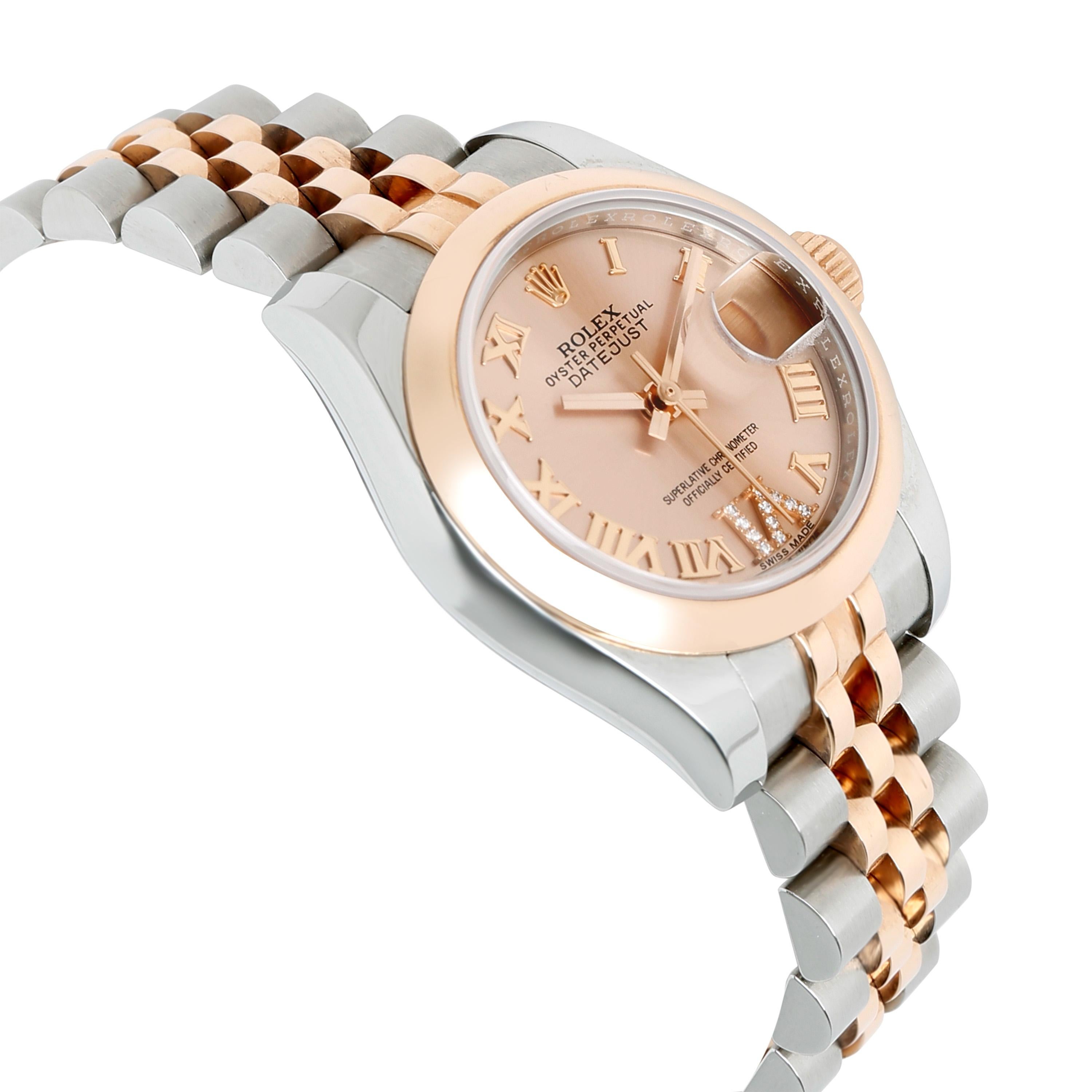 Rolex Datejust 179161 Women's Watch in 18 Karat Stainless Steel/Rose Gold 1