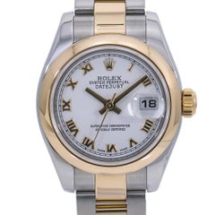 Rolex Datejust 179163 Lady's Automatic Watch Oyster Bracelet 18k Two-Tone