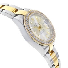 Rolex Datejust 179173 Index Silver Dial Steel 18k Gold Ladies Automatic Watch