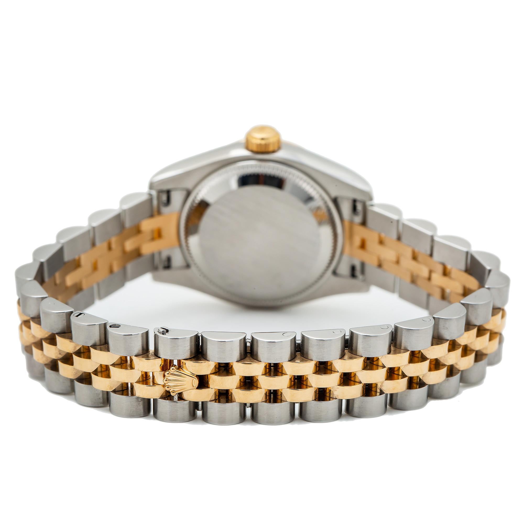 Rolex Datejust 179173 Lady 26mm MOP Factory Dial 18kt Two Tone Box&Paper
