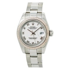 Rolex Datejust 179174, White Dial, Certified and Warranty