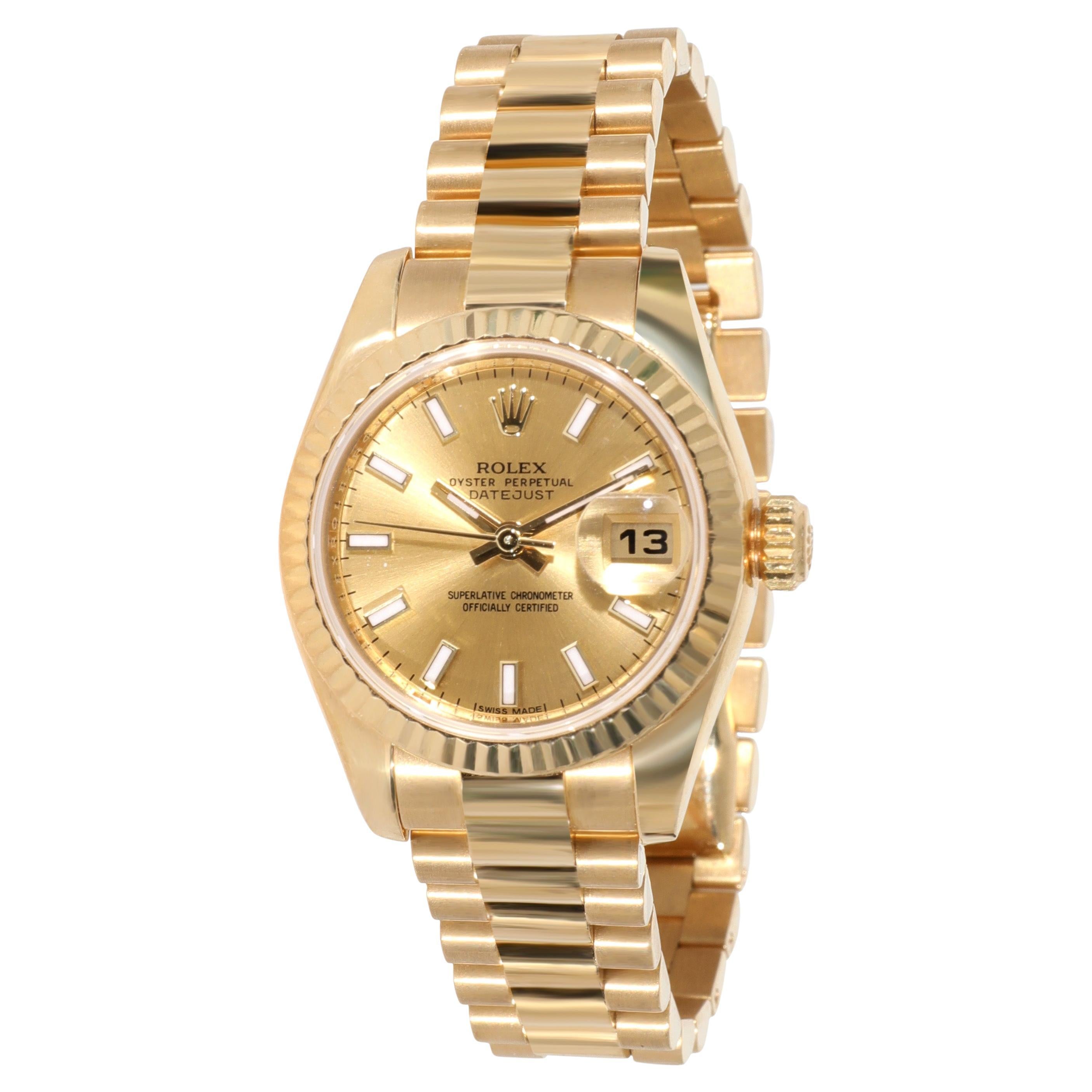 Cartier Santos Octagon 18 Karat Yellow Gold Automatic Women's Watch at 1stDibs cartier santos