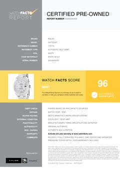 Rolex Datejust 179179; Certified and Warranty