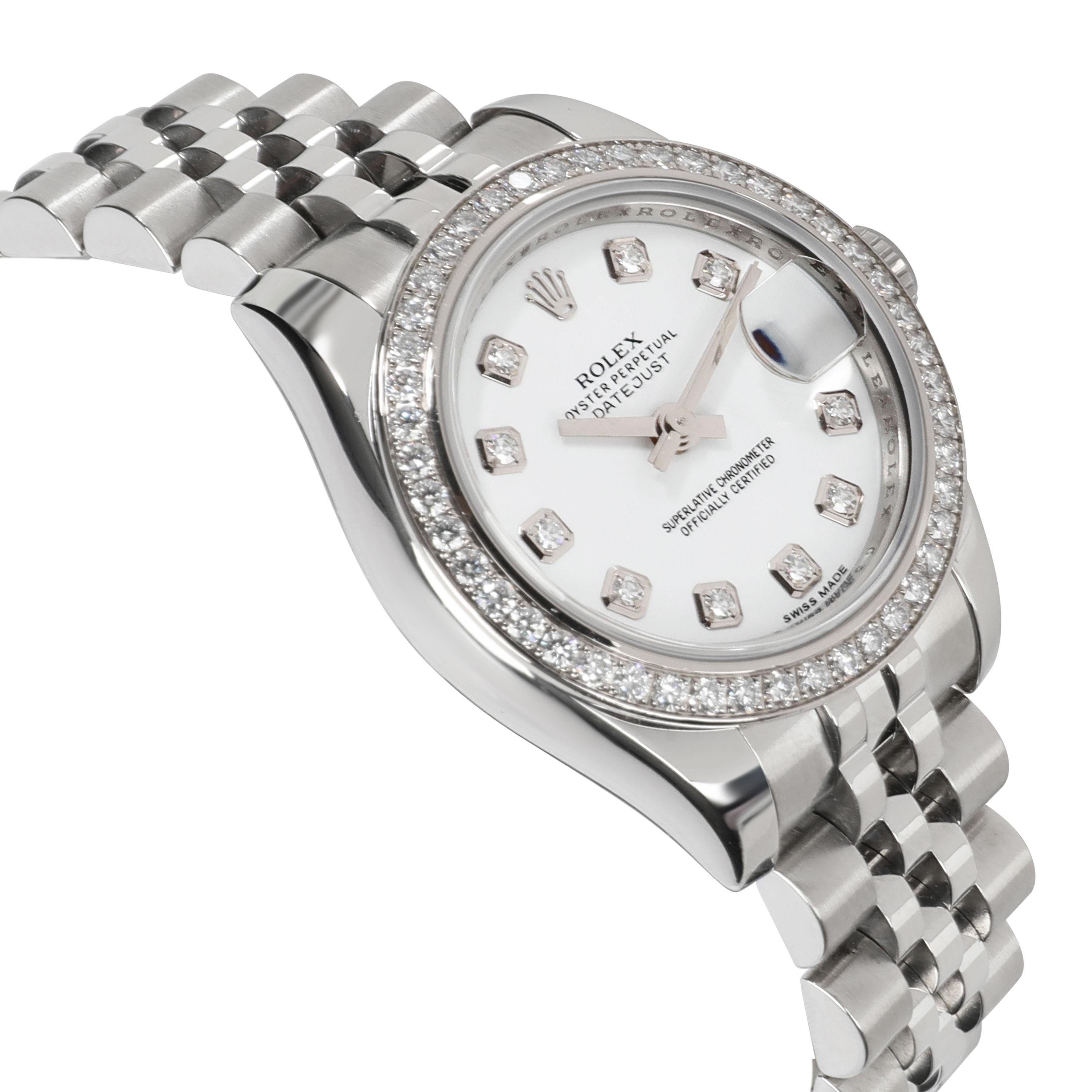 Rolex Datejust 179384 Women's Watch in 18kt Stainless Steel/White Gold 1