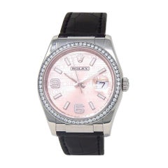 Rolex Datejust 18 Karat White Gold Men's Watch Automatic 116189