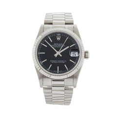 Rolex Datejust 18 Karat White Gold Women’s 68279