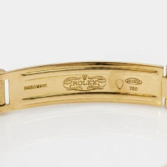 Rolex Datejust 18k Yellow Gold Automatic Ladies Watch