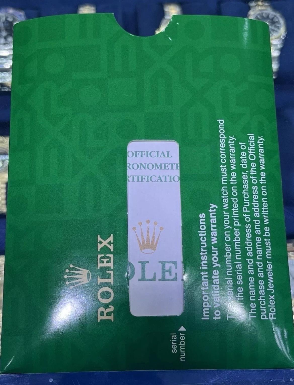 Rolex Datejust 18k Yellow Gold & Steel Champagne Dial 36mm Oyster Watch Full Set For Sale 16