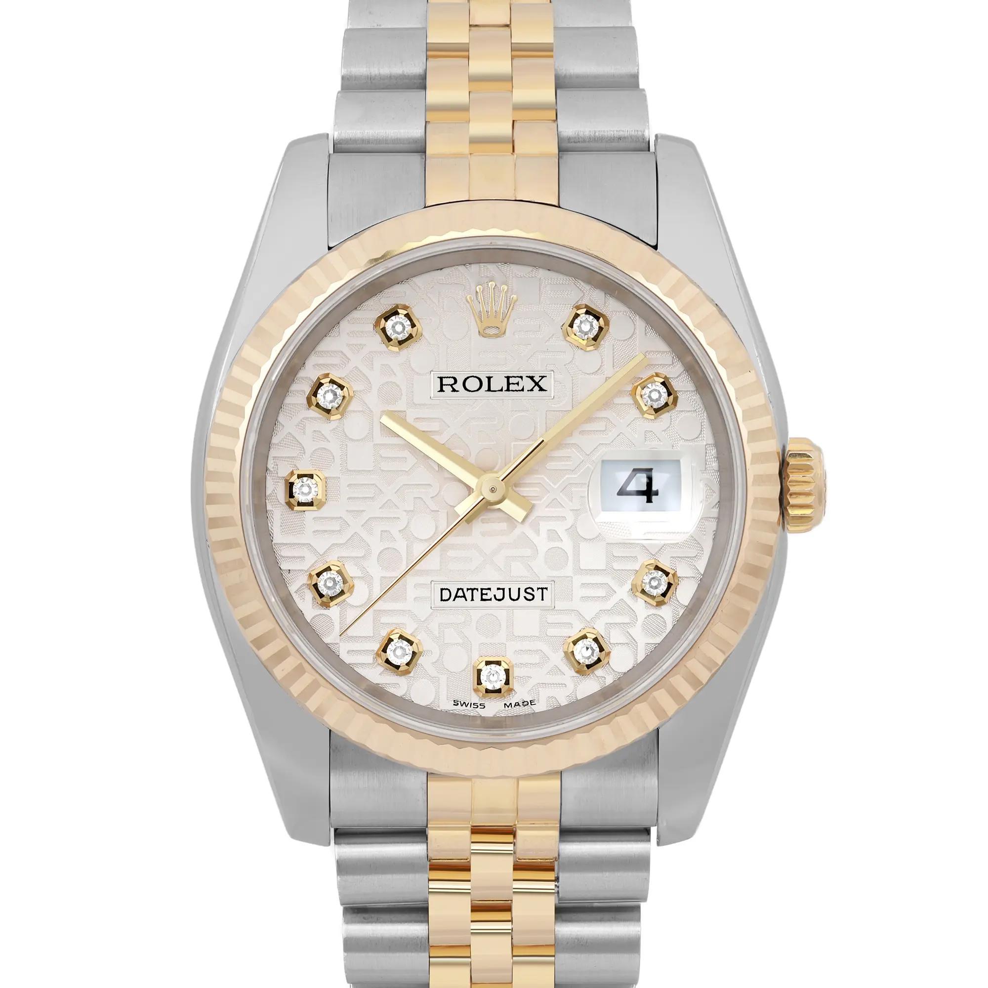 Pre-owned in excellent condition. Recently serviced. The movement is calibrated and keeps time well. No original box and papers. Comes with chronostore box.

General Information
Brand: Rolex

Model: Datejust

Model Number: 116233

Year Manufactured: