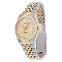 Rolex Datejust 2 Tone anniversary diamond dial. 31mm Ref. 68273