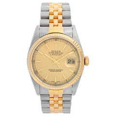 Rolex Datejust 2-Tone Men's Steel and Gold Watch 16233