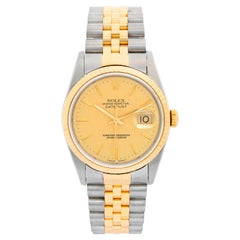 Rolex Datejust 2-Tone Men's Steel and Gold Watch 16233