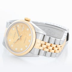 Rolex Datejust 2-Tone Men's Steel & Gold Watch 16233