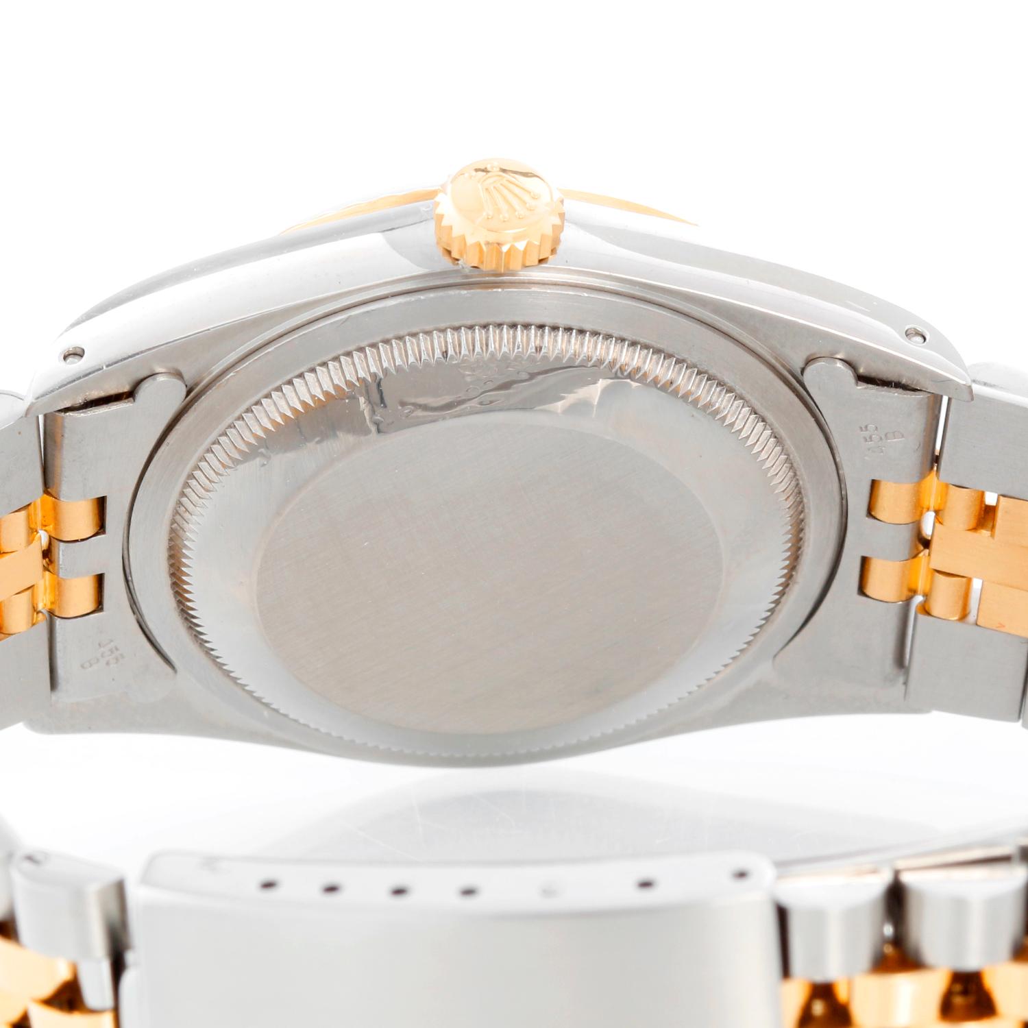 Rolex Datejust 2-Tone Men's Steel & Gold Watch 16233 1