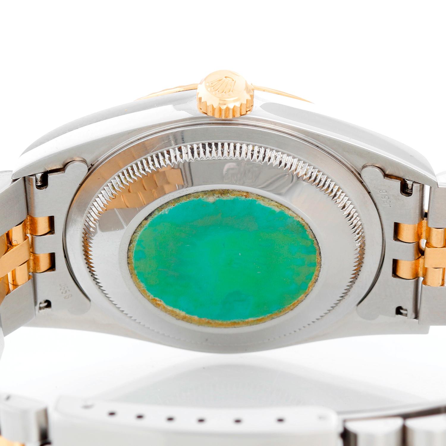 Rolex Datejust 2-Tone Men's Steel & Gold Watch 16233 1