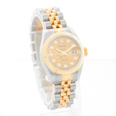 Rolex Datejust 2-tone Steel & Gold Ladies Watch 179173