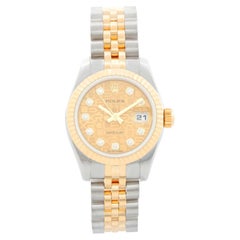 Rolex Datejust 2-tone Steel & Gold Ladies Watch 179173