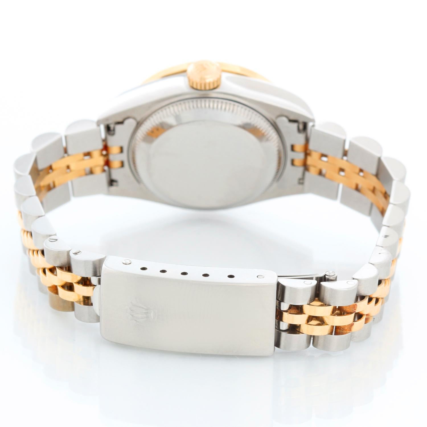 Rolex Datejust Reloj de señora de acero y oro de 2 tonos 79173 en Excelente estado para la venta en Dallas, TX
