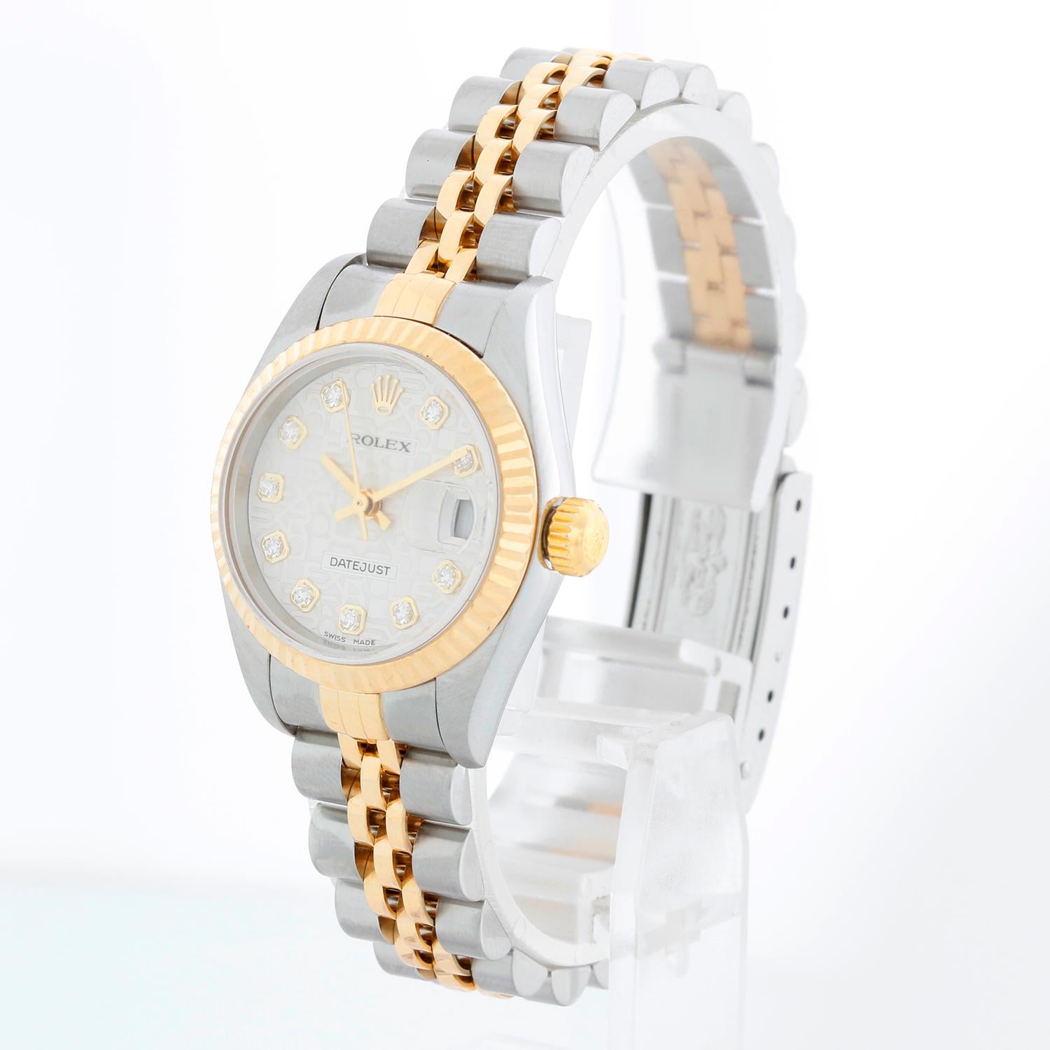 Rolex  Reloj de señora Datejust de acero y oro en 2 tonos 79173 en Excelente Estado en Dallas, TX