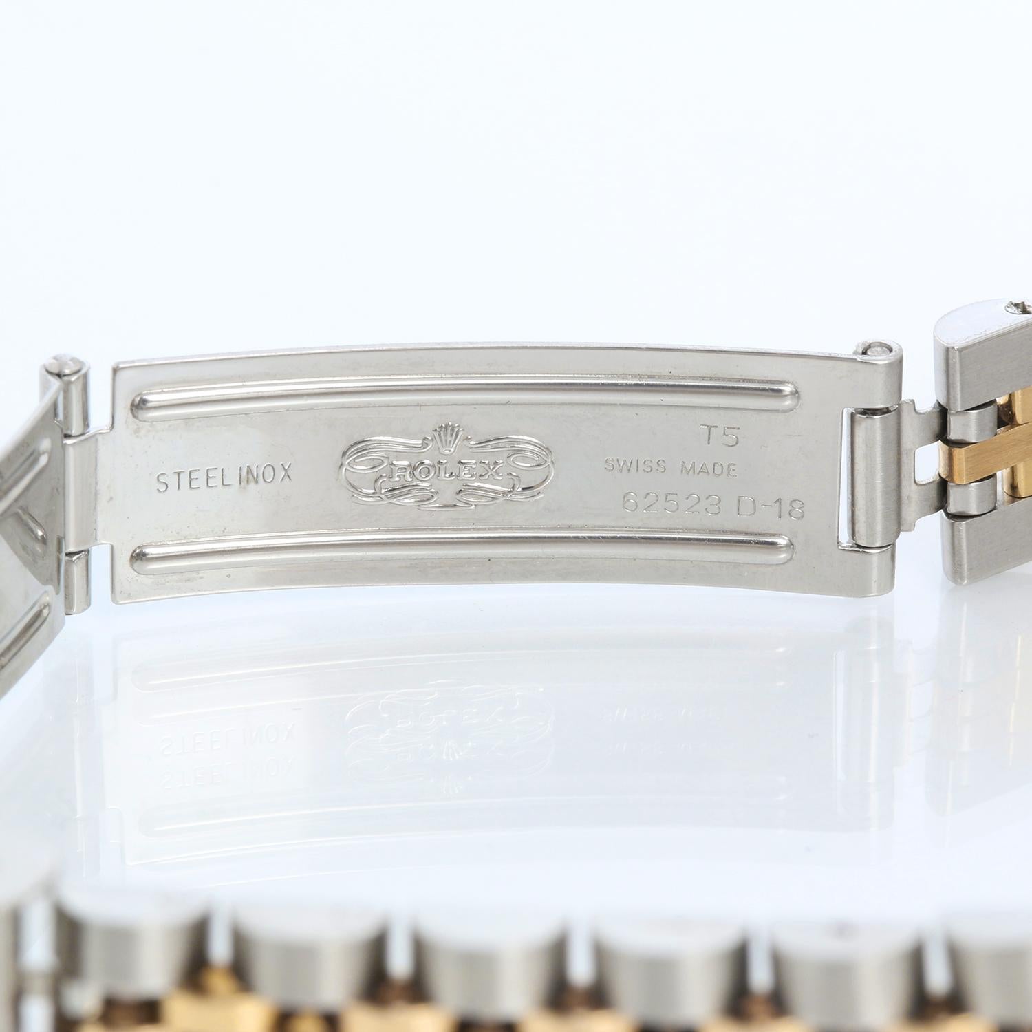 Rolex Datejust Reloj de señora de acero y oro de 2 tonos 79173 en venta 3