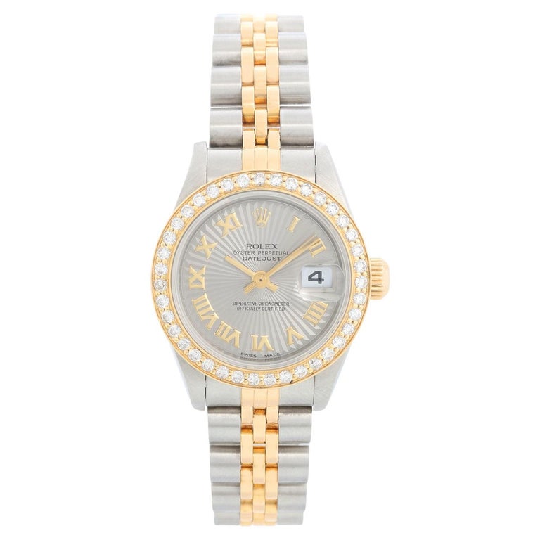 ladies 2 tone rolex watch