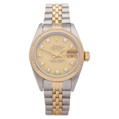 Rolex Datejust 26 69173 Ladies Stainless Steel and Yellow Gold Watch