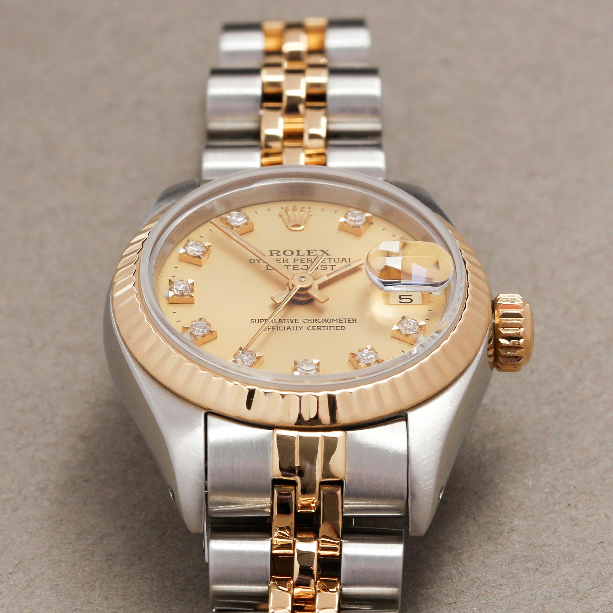 Rolex Datejust 26 69173 Ladies Stainless Steel and Yellow Gold Watch 2
